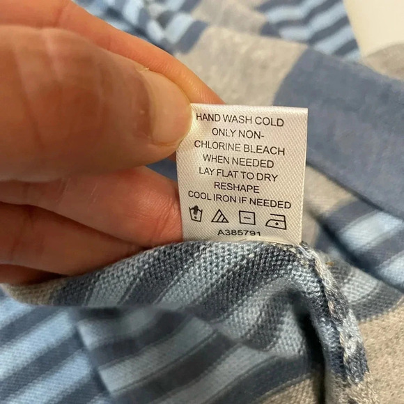 Laurie Felt Longline Open Cardigan Blue Gray Cashmere Blend Size XL - Picture 4 of 8